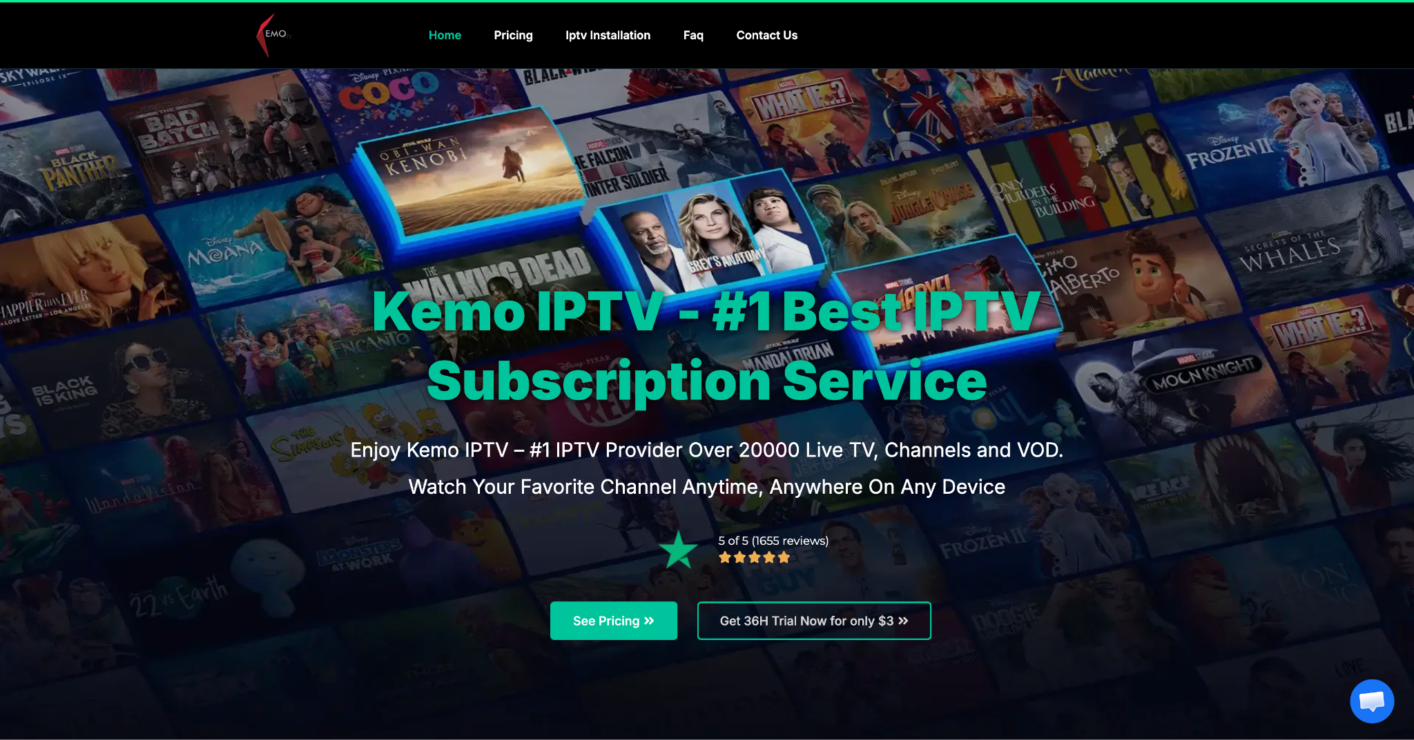 What is Kemo IPTV - how the IPTV server delivers channels